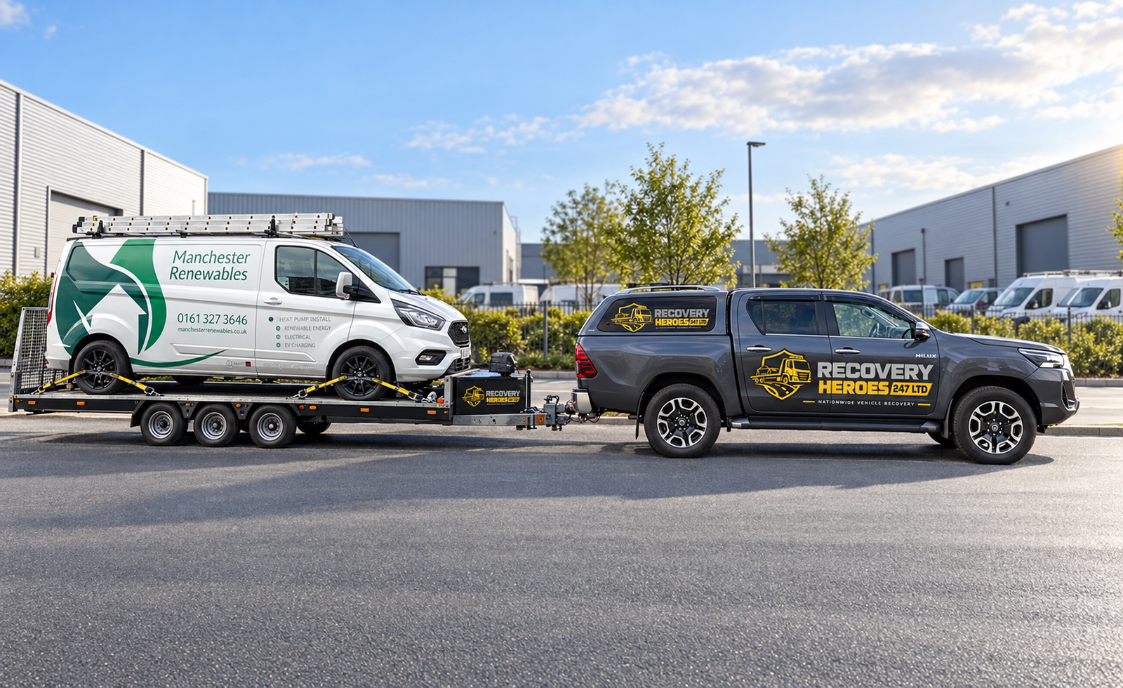 Van collection: digitally edited promotional photograph