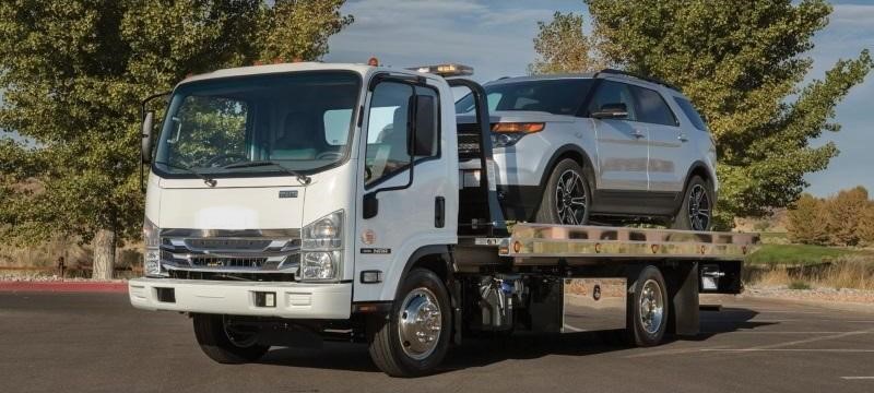 Flatbed tow truck services